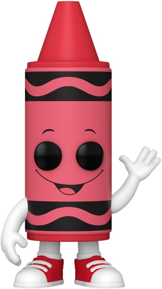 Funko POP! Vinyl: Crayola - Red Crayon - Vinyl-Sammelfigur - Geschenkidee - Offizielle Handelswaren