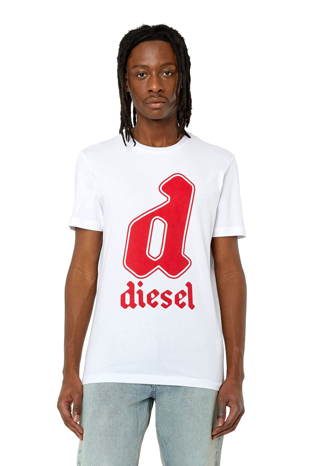 Diesel Herren T-Shirt L 100-0grai, L 100-0grai