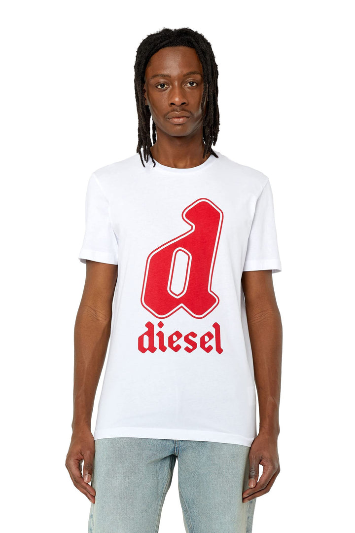 Diesel Herren T-Shirt L 100-0grai, L 100-0grai