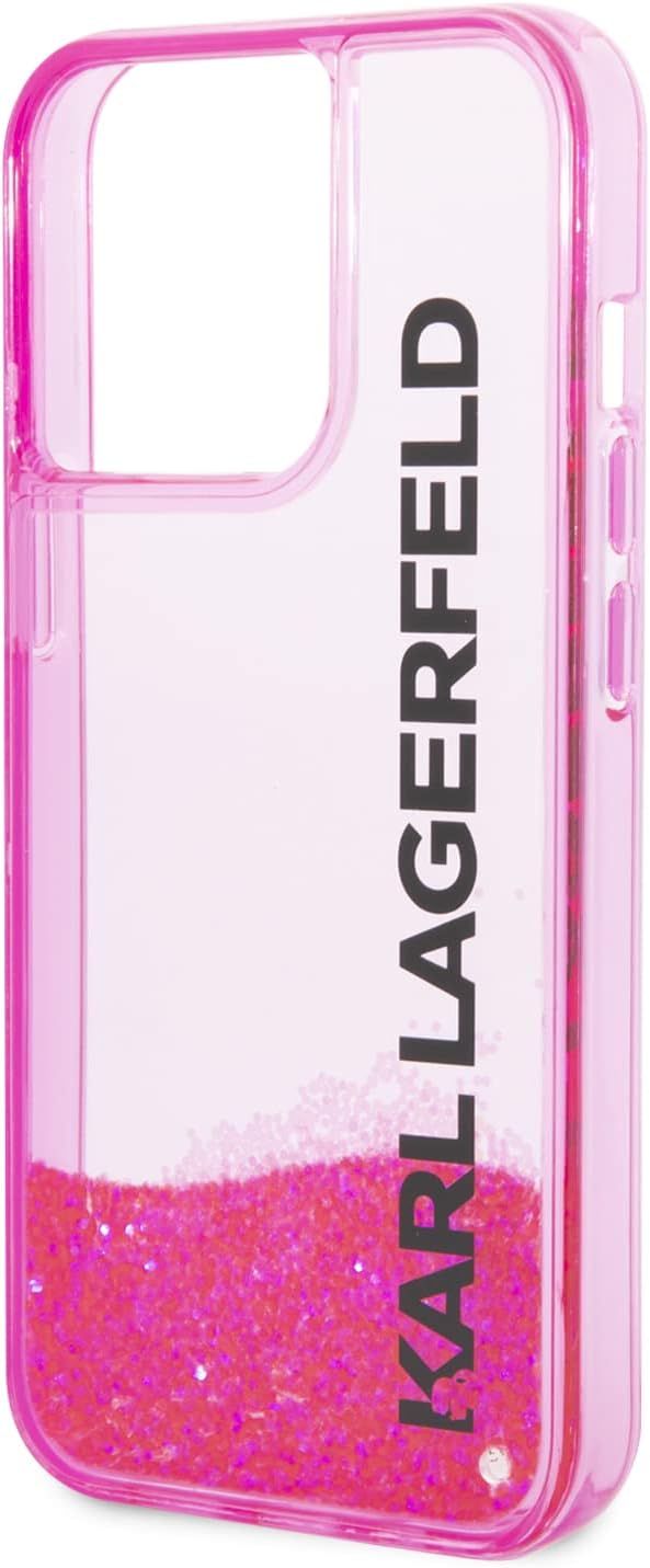 Karl Lagerfeld KLHCP14XLCKVF Hülle für iPhone 14 Pro Max 6,7" rosa/pink hardcase
