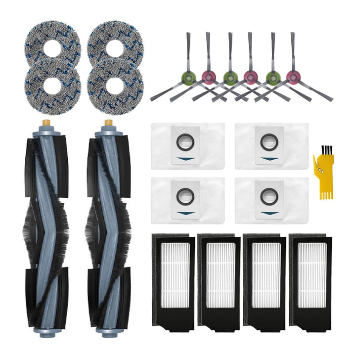 Laimaiou Zubehörset Ersatz für ECOVACS DEEBOT X1 OMNI &amp; X1e OMNI &amp; X1 TURBO &amp; X1+ Roboterstaubsauger