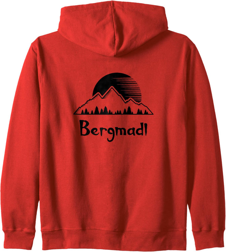 Bergmadl Bergmädchen Wandern Berge Hiking Bergsteigen Kapuzenjacke