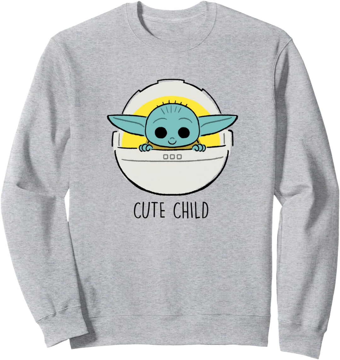 Star Wars The Mandalorian Cute Child Sweatshirt
