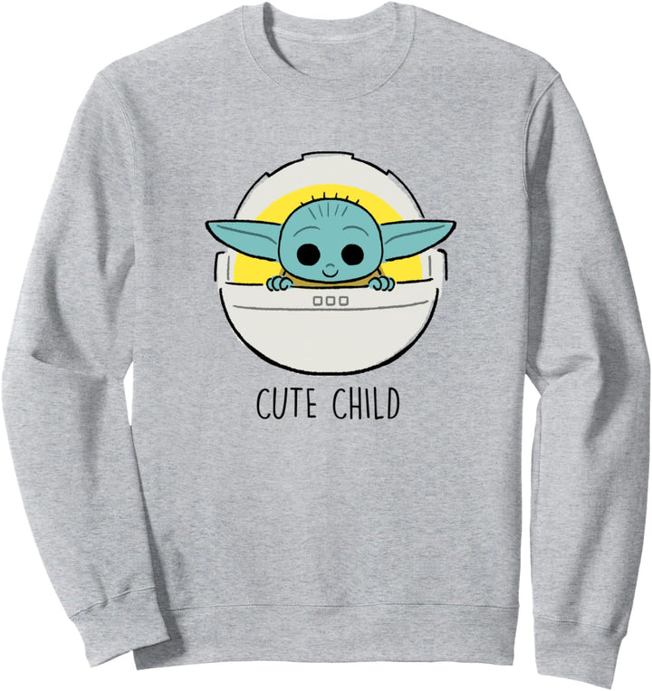 Star Wars The Mandalorian Cute Child Sweatshirt