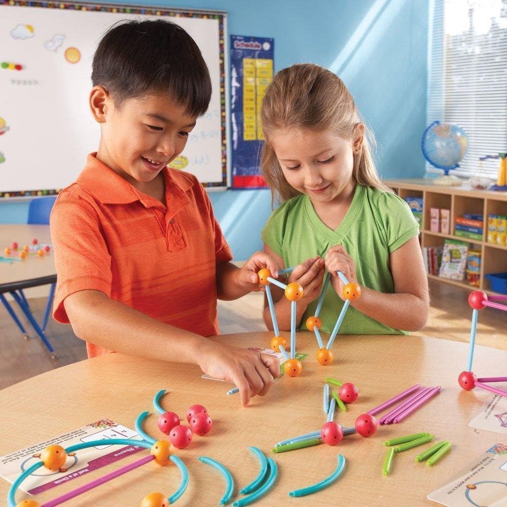 Learning Resources Dive into Shapes! Geometrieset zum Bilden von Formen rund um das Thema Meer