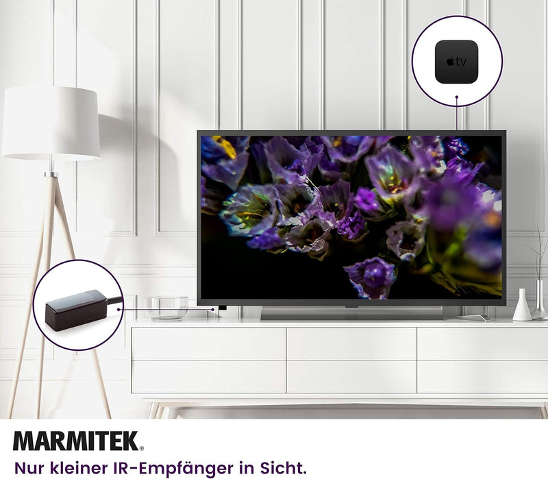 IR 8213 Extender - Marmitek IR100USB - IR Blaster - Steuergeräte hinter dem Fernseher mit Ihrer eige