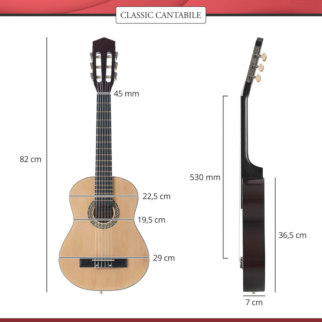 Classic Cantabile Acoustic Series AS-851 Konzertgitarre 1/4