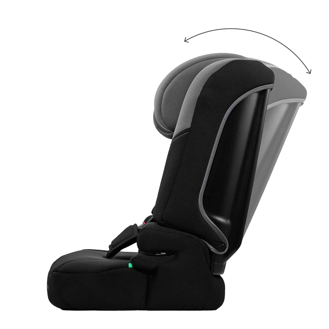 Kinderkraft I-COMFY, Autositz, Für Kinder, Reguliert (76-150cm), Verstellbare Rückenlehne, 5-Punkt-S