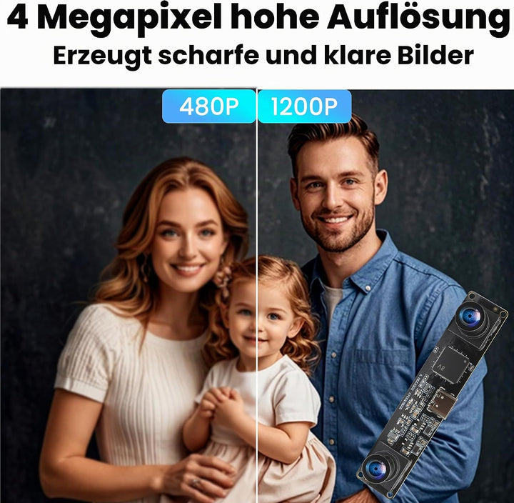 ELP 120fps 3D Stereo USB Kamera Global Shutter 1200P Synchronisierung Dual Lens USB Kameramodul 90 G