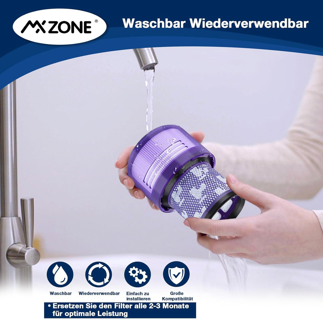 V15 Filter für Dyson, 2 Stück Filter für Dyson V11 Absolute, Ersatzfilter V15 SV14 SV17 SV22 Animal