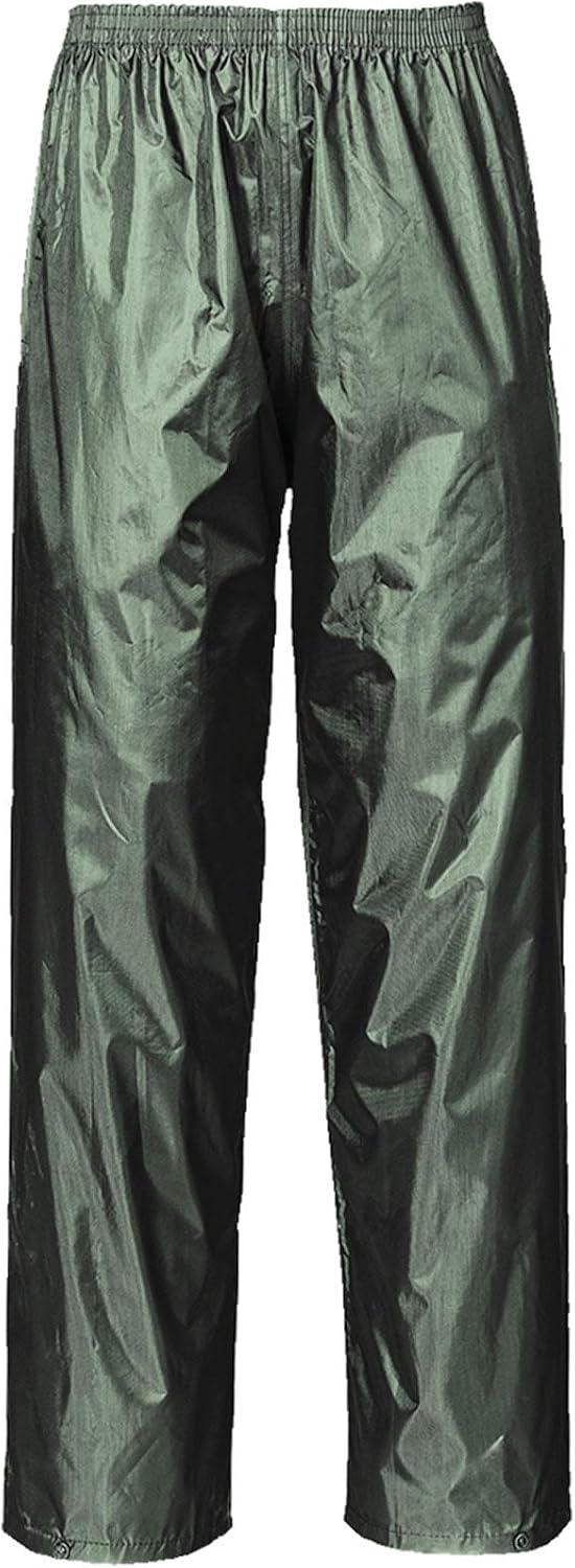 Terratrend 9404–3 x l-4400 Grösse 3 X Grosse "Rainforce" Regen Hose – olive grün Olivgrün 3XL, Olivg