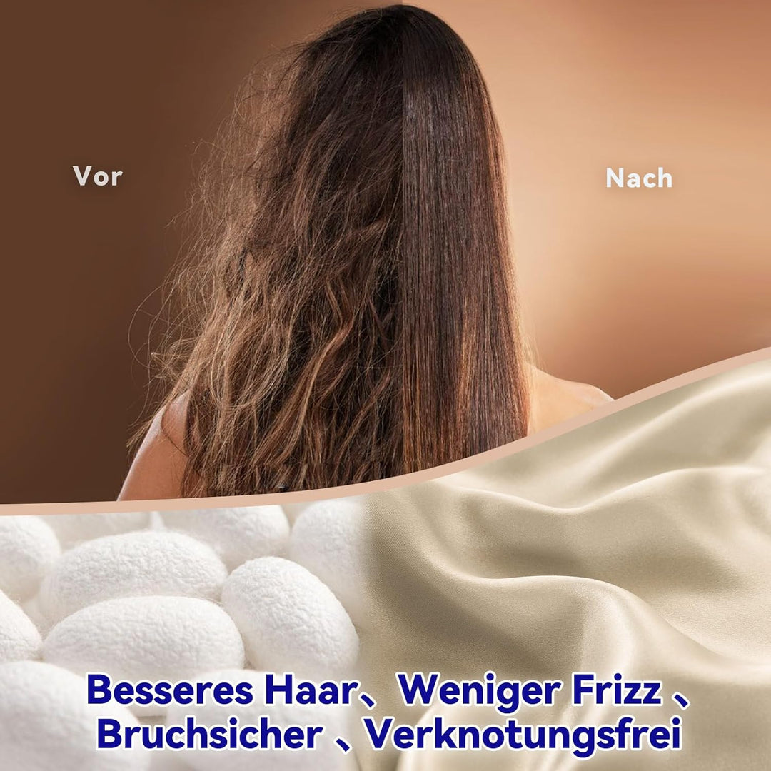 SeidenKissenbezug 40x60,Jaciu Kissenbezüge aus Seide,für Haar und Haut Beide Seiten Echte Seide Kiss