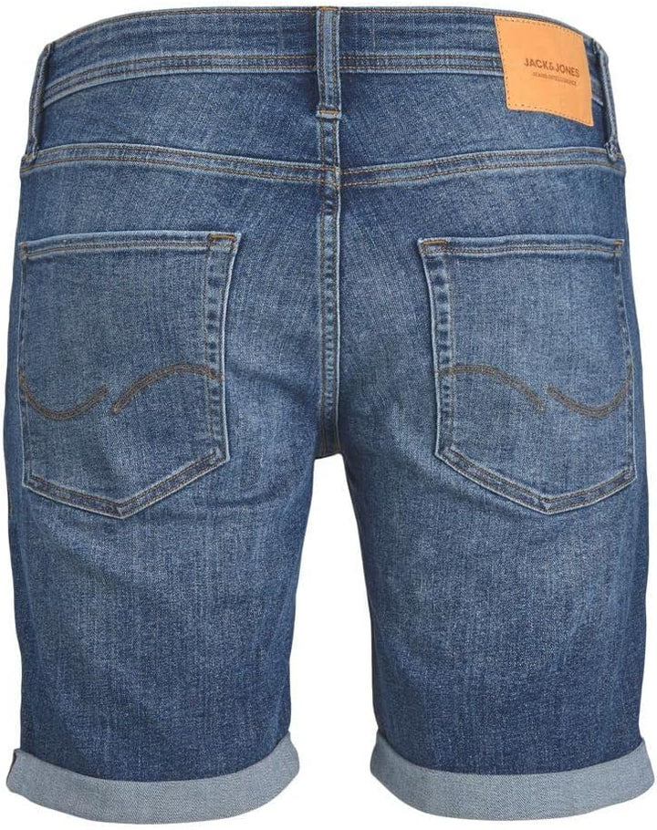 JACK & JONES Herren Shorts S Blue Denim, S Blue Denim