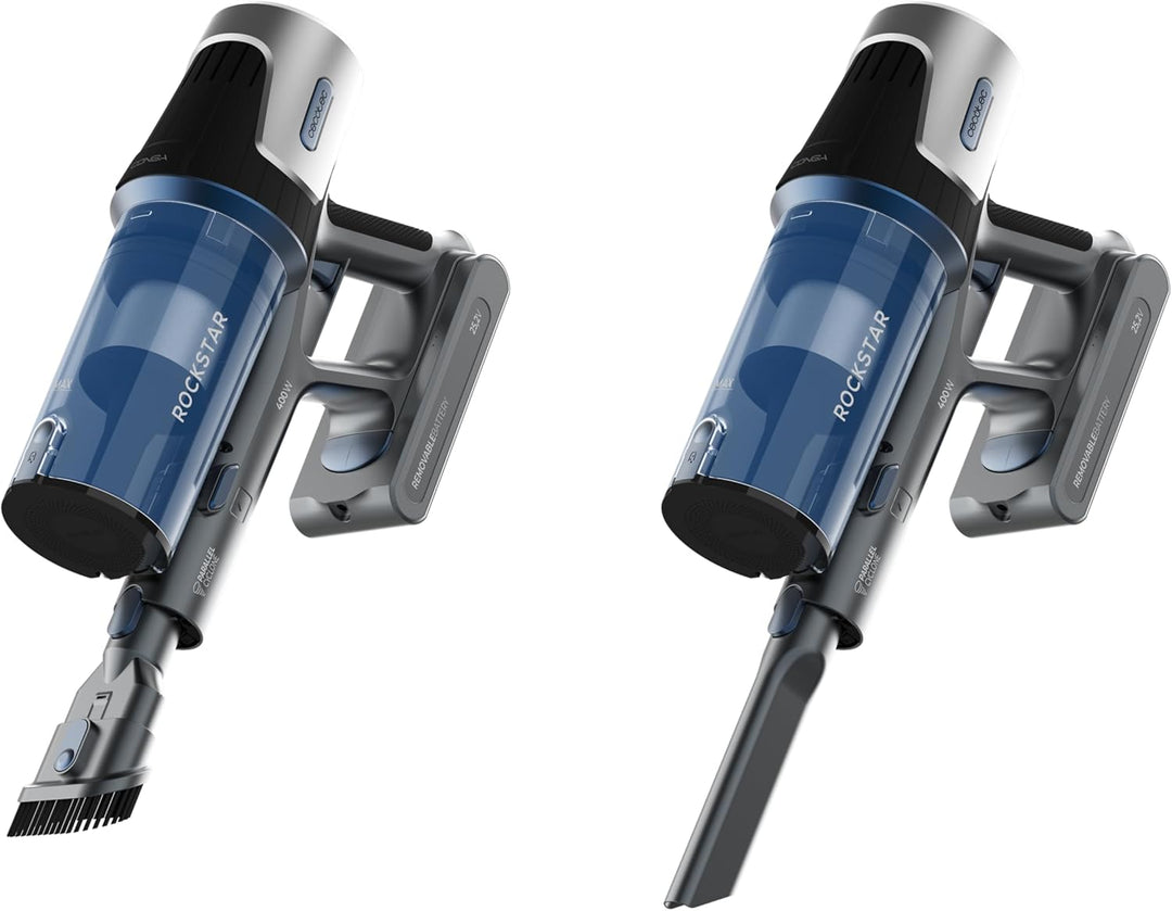 Cecotec Kabelloser Staubsauger BLDC Conga Rockstar RS50. 400W, 120AW Saugleistung, Auto-Modus Reinig