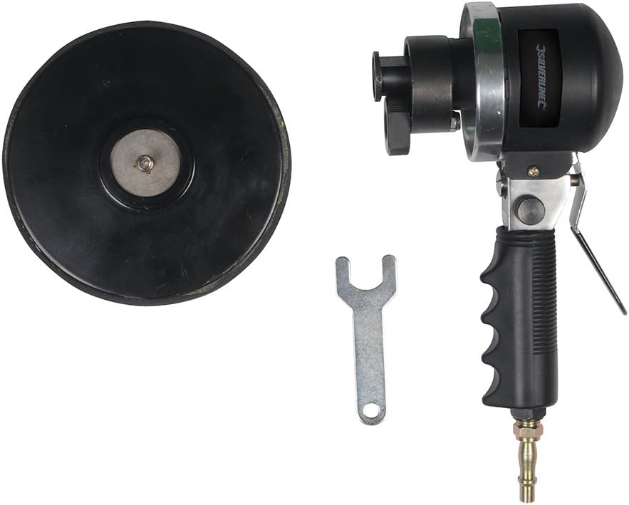 Silverline 580430 Druckluft-Doppelfunktionsschleifer 150 mm