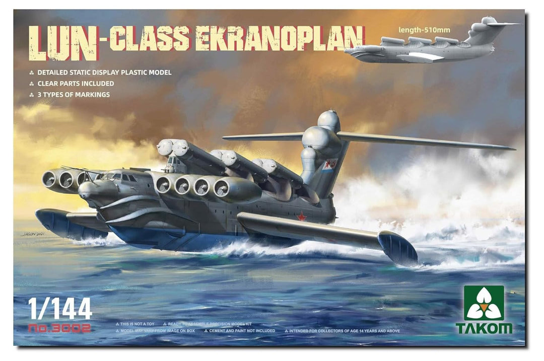 TAKOM 3002 1/144 LUN- Class Ekranoplan