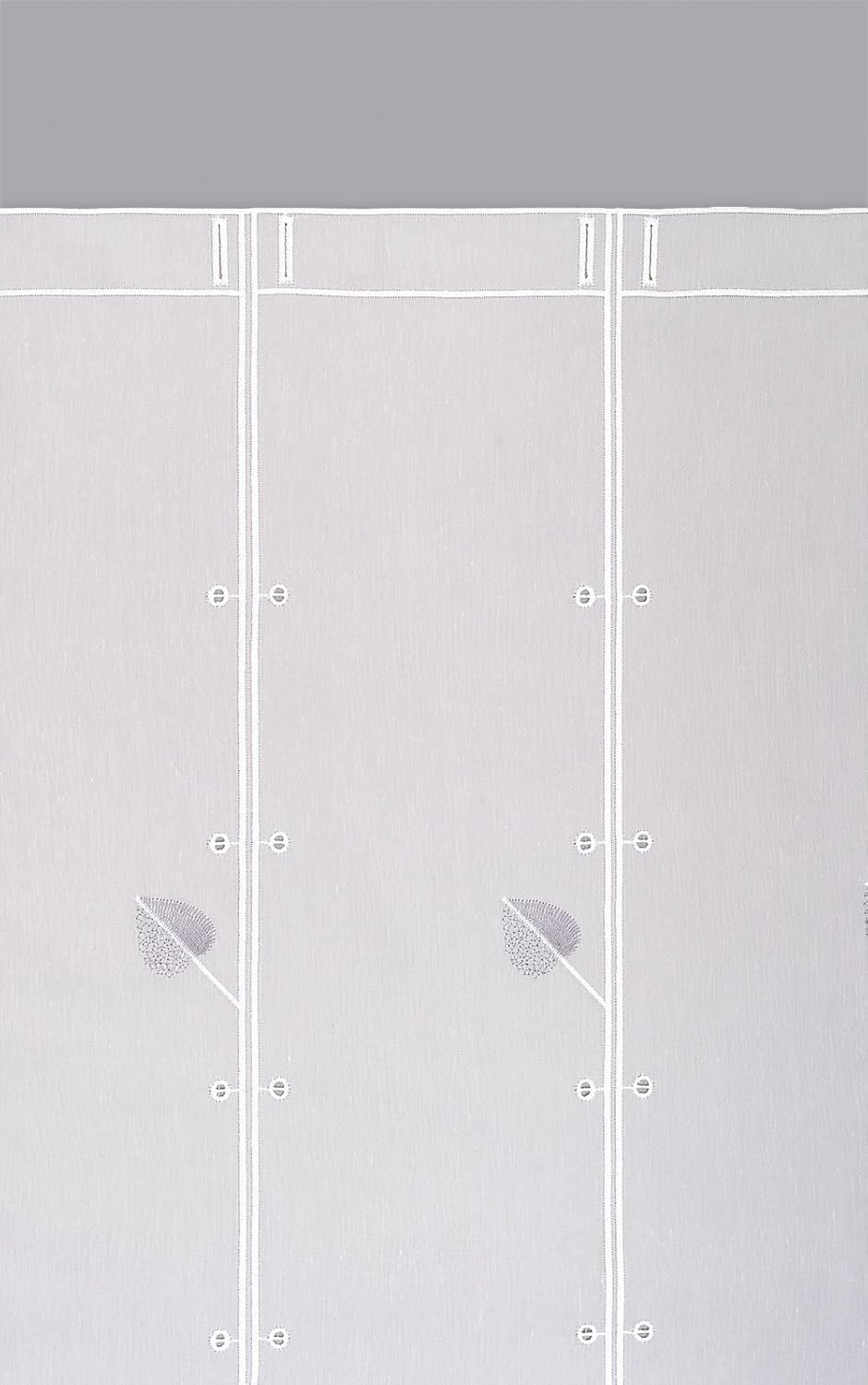 Panneaux Designblätter (BxH) 48x140cm in grau 48 x 140 cm (B x H) Grau 1, 48 x 140 cm (B x H) Grau 1