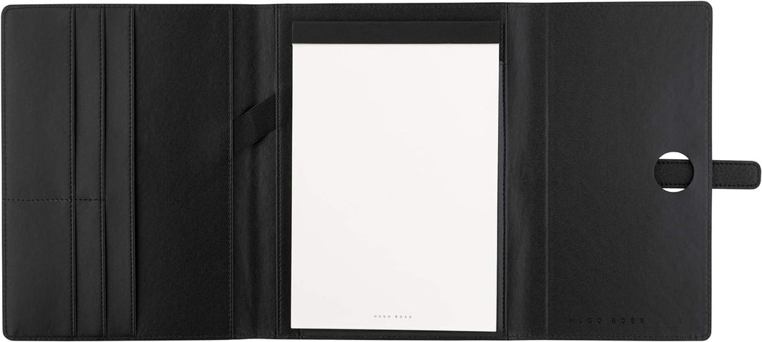 Hugo Boss Schreib-Set HPMB090D (Kugelschreiber & A5 Schreibmappe) | Geschenkbox