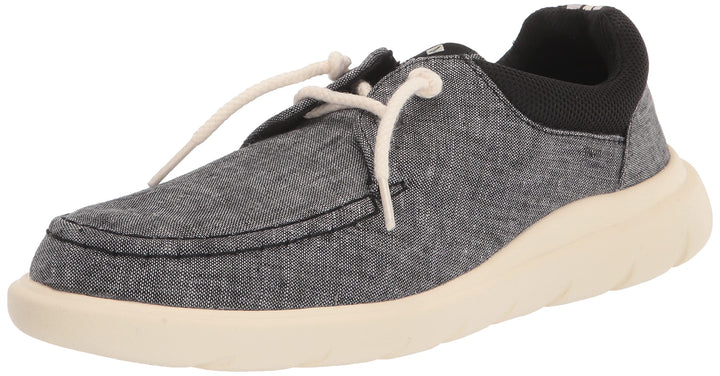 Sperry Top-Sider Herren Captain's MocSneaker 42.5 EU Black Chambray, 42.5 EU Black Chambray