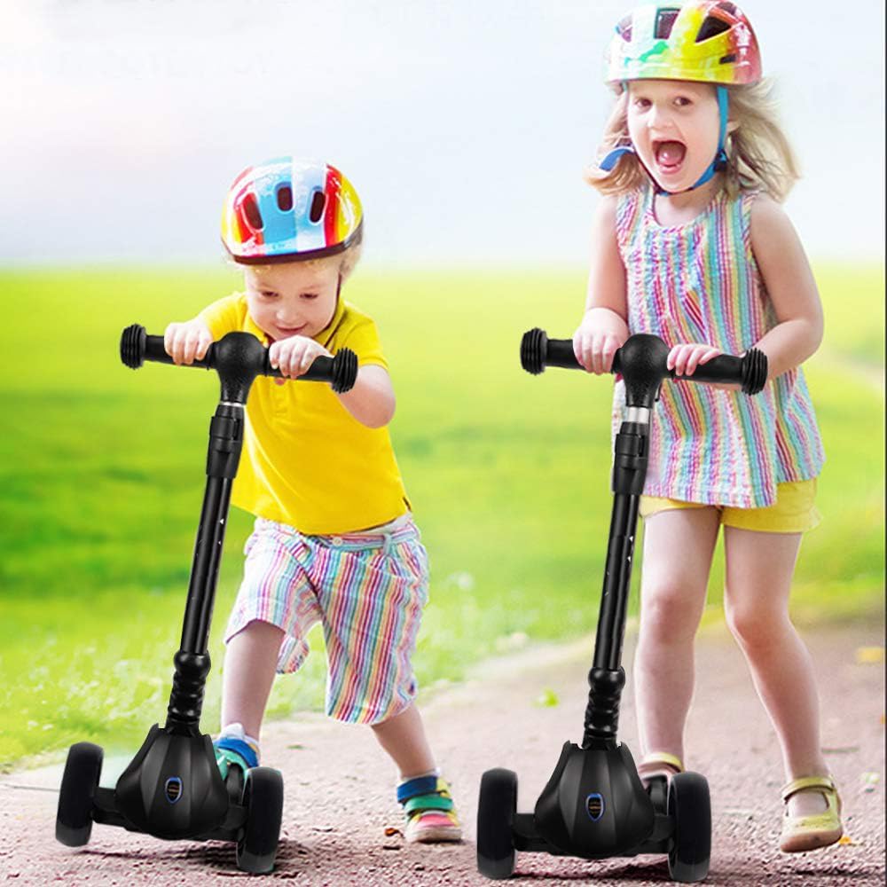 Kinder Roller, der Sichere Roller Kinder 3 Jahre, 4 Höhenverstellbare, Faltbar Lenker, 50 kg Belastb