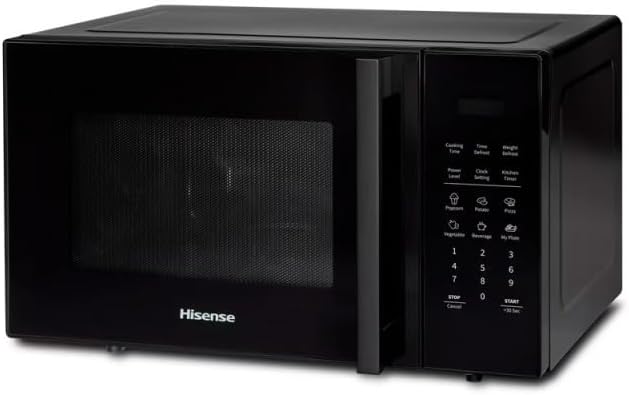 Hisense H29MOBS9H Mikrowelle, 29 l, XL-Drehteller, 11 Leistungsstufen, Eco-Modus, automatische Progr