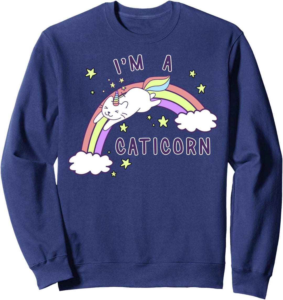 Caticorn I'm A Caticorn Rainbow Sweatshirt