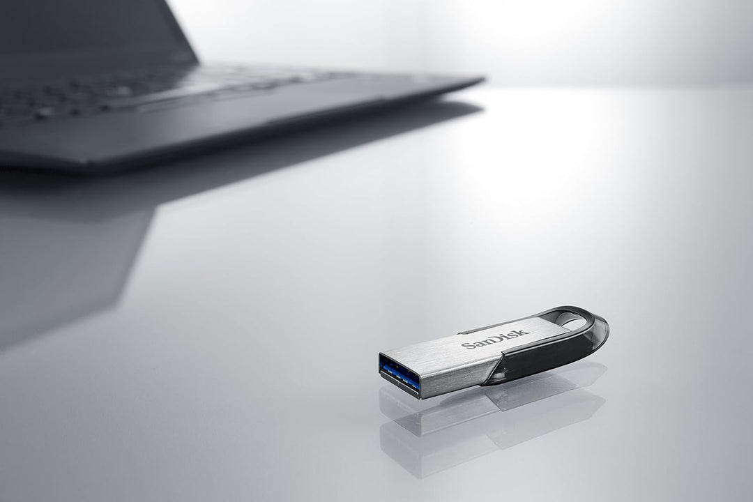 SanDisk Ultra Flair USB 3.0 Flash-Laufwerk 512 GB (robustes und elegantes Metallgehäuse, Passwortsch