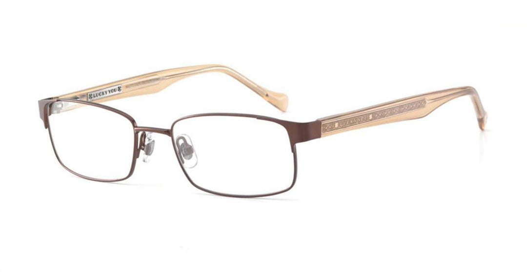 LUCKY BRAND Brillengestell MAXWELL Dunkelbraun matt 51MM
