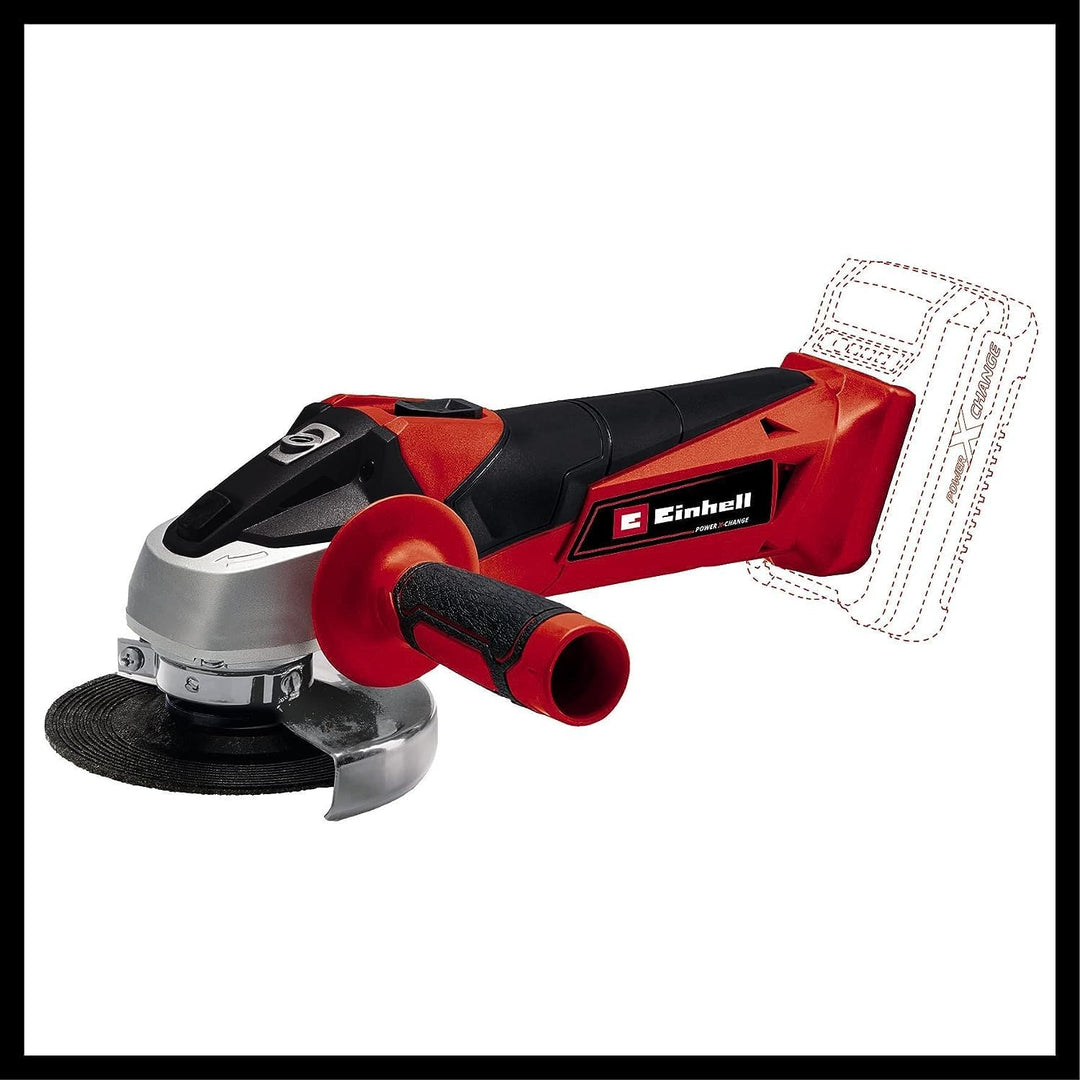 Einhell Akku-Bohrschrauber TE-CD 18/40 Li + Akku-Winkelschleifer TC-AG 18/115 Li Power X-Change (Li-