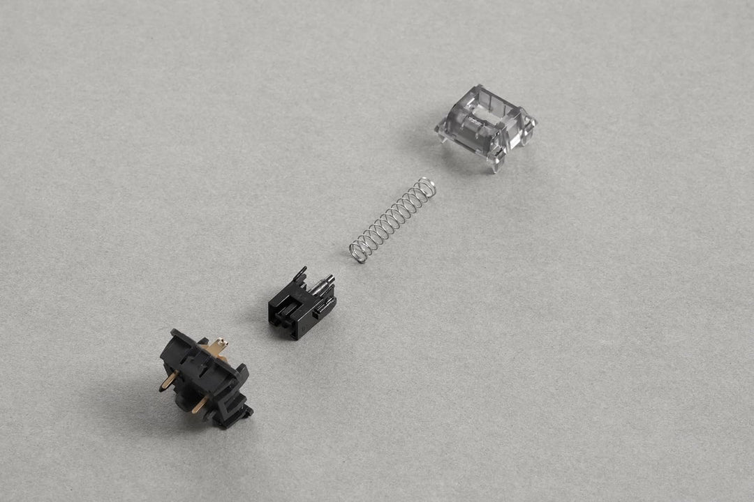 Akko V3 Pro Creme Schwarz Schalter für Gaming-Tastatur, lineare Schalter, staubdichter Schaft, 5-Pin