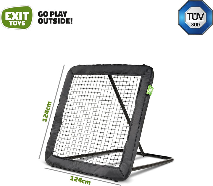 EXIT Toys Kickback Multisport Rebounder, Verstellbare Winkel, Leicht & Tragbar, Multi-Sport Einsatz