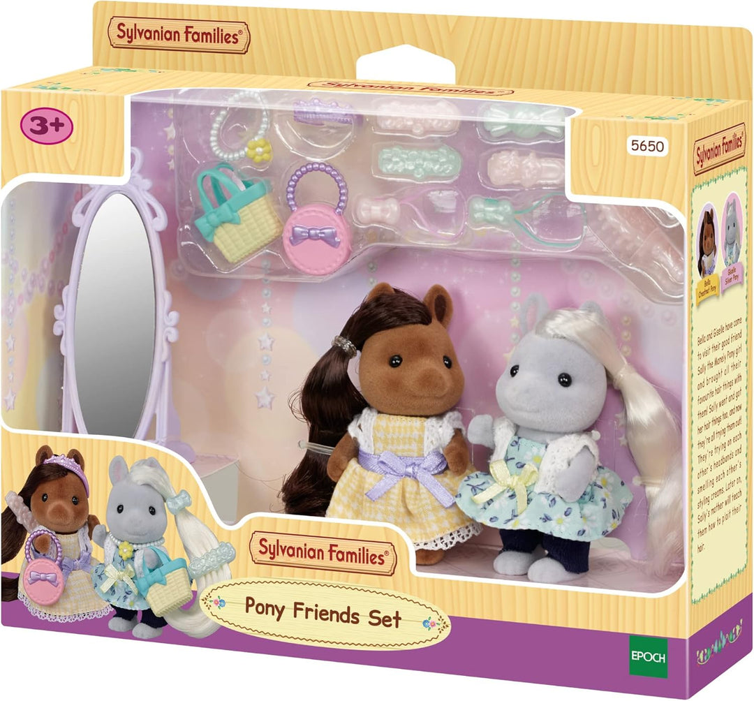 Sylvanian Families 5650 Süsse Pony Freunde - Figuren für Puppenhaus