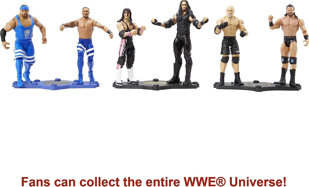 WWE HDM12 - Bret „Hit Man“ Hart vs. Undertaker Championship Showdown ca. 15 cm grosse Actionfiguren