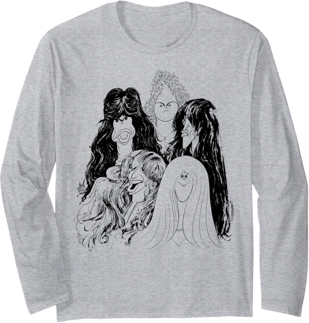 Aerosmith - Zeichnen Sie die Linie Langarmshirt