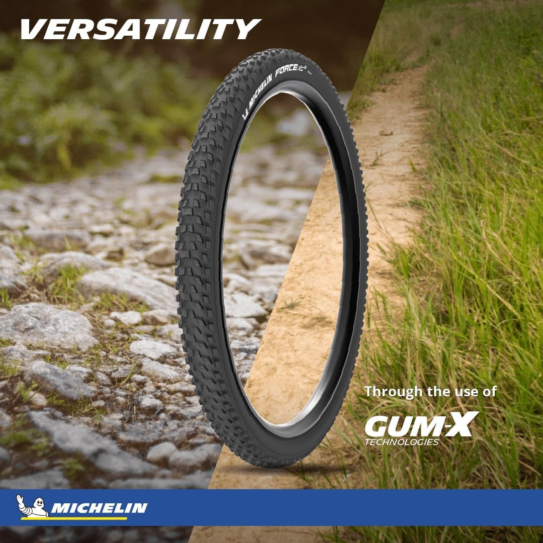 Michelin Unisex – Erwachsene Force Reifen, Schwarz, One Size