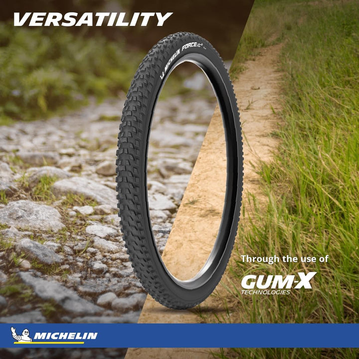 Michelin Unisex – Erwachsene Force Reifen, Schwarz, One Size