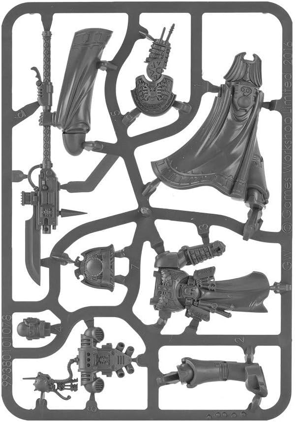 Games Workshop Actionfigur Warhammer 40.000 Deathwatch Master 99070109003, Schwarz