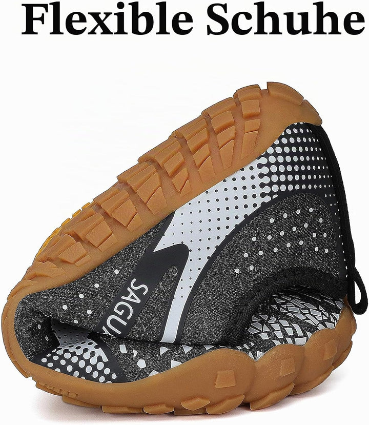 SAGUARO Herren Barfussschuhe Leicht Damen Traillaufschuhe rutschfeste Minimalistische Unisex Atmungs