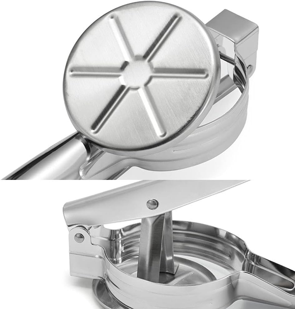 ANCLLO Kartoffelpresse Edelstahl Rostfrei, Professionell Spätzlepresse, Kartoffelstampfer für Babyna