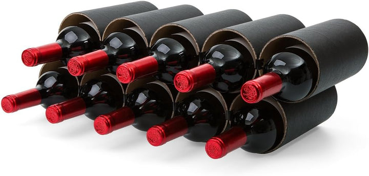 Weinheim - Flaschenregal - Weinregal aus Hartpapier - Basisversion für bis zu 11 Flaschen - erweiter