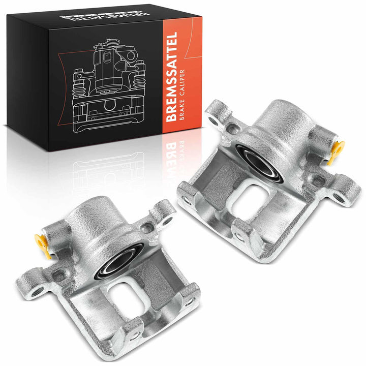 Frankberg 2x Bremssattel Bremszange Hinterachse Links Recths Kompatibel mit Lancer VII 2003-2011 Out