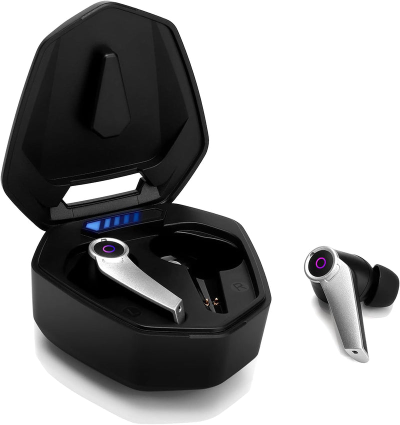 August True Wireless Gaming Kopfhörer mit Bluetooth 5.0 EPG500 – Stereo Gaming Mini Earbuds mit Dual