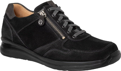 Ganter Herren Harald-H Sneaker 43 EU Schwarz, 43 EU Schwarz
