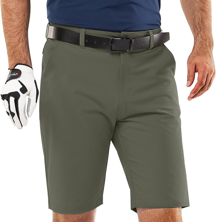 33,000ft Herren Golf Shorts UPF 50+ Stretch Shorts 10'' Bermuda Shorts Kurze Hose Dry Fit Causal Sho