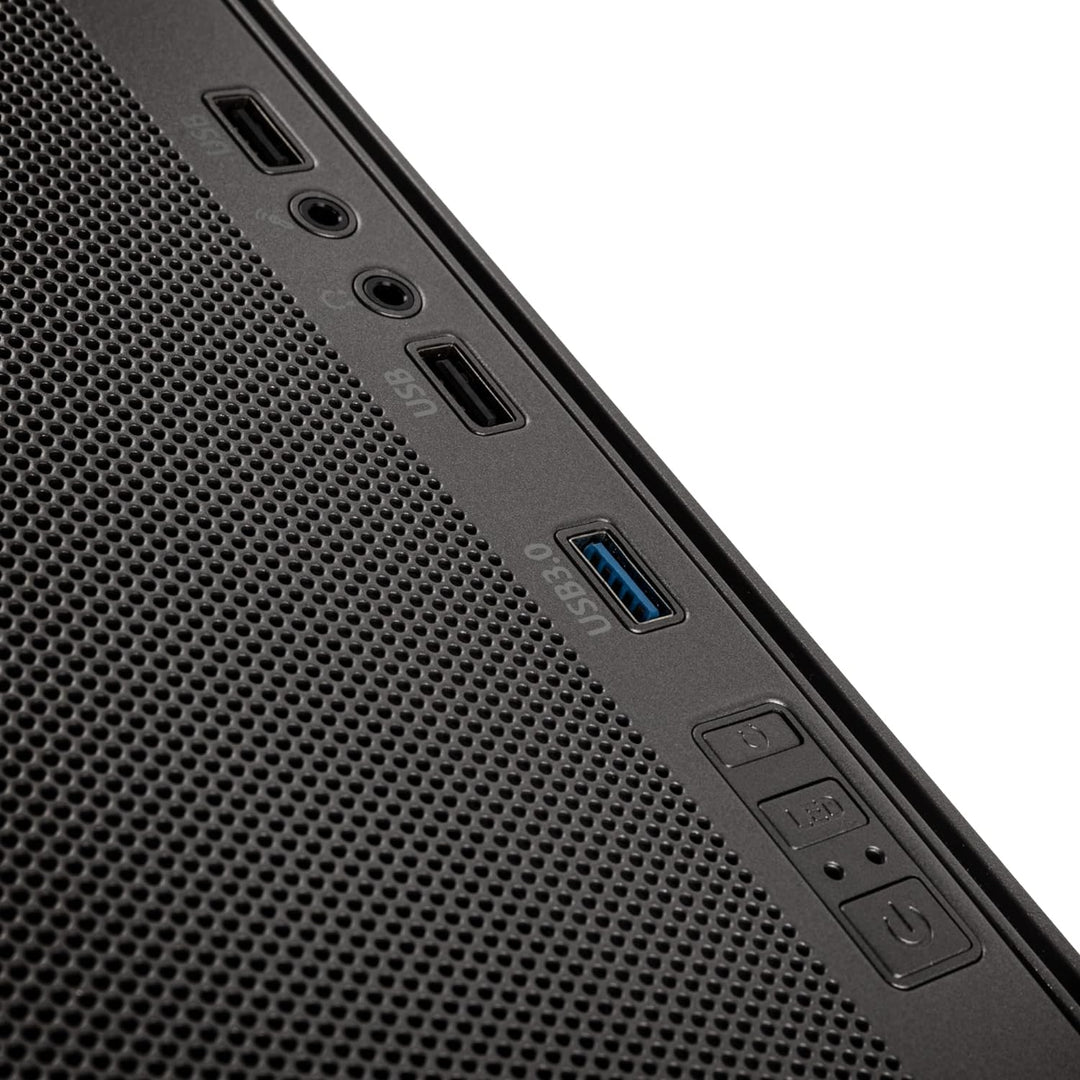 Kolink Stronghold Prism RGB Schwarz - Gaming PC Gehäuse EATX mit Mesh-Front, Abnehmbares Verdeck, Au