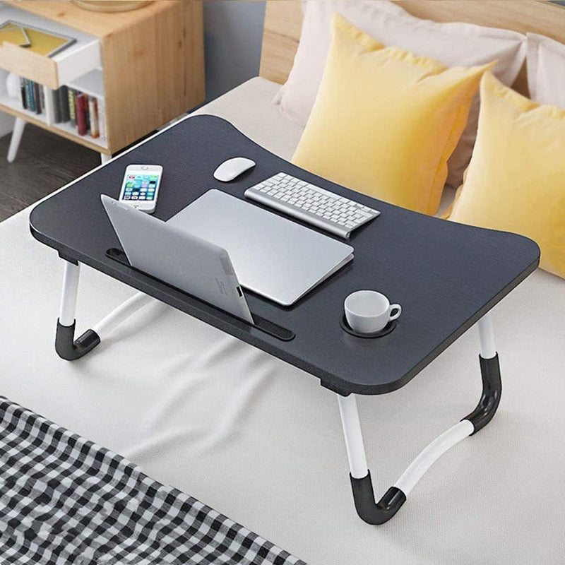 Astory Laptop-Betttisch, tragbar, Notebook-Ständer, Lese-Halter, Frühstückstablett mit klappbaren Be