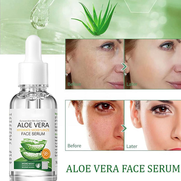 OKAQEE Damen-Hautpflege-Set 6 Stück Aloe Vera, 6 Stück Aloe Vera