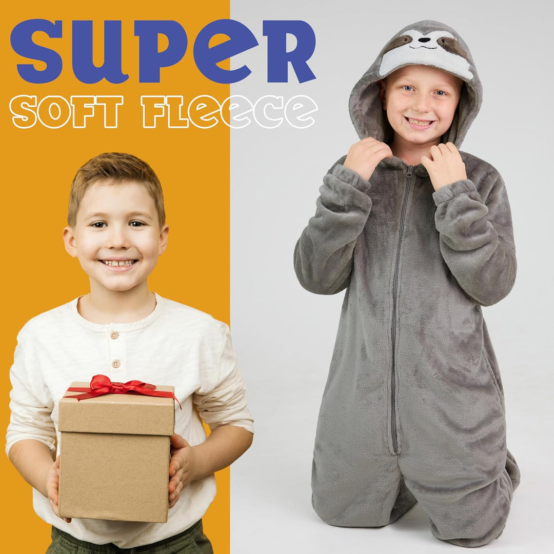 CityComfort Jumpsuit Kinder Einteiler Fleece Overall Onesie Kinder Mädchen Jungen 4-14 Jahre 7-8 Jah