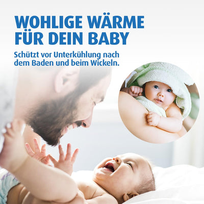 Reer Wickeltischstrahler EasyHeat, Wand-Heizstrahler, Wärmelampe fürs Baby, kompaktes Design, weiss,