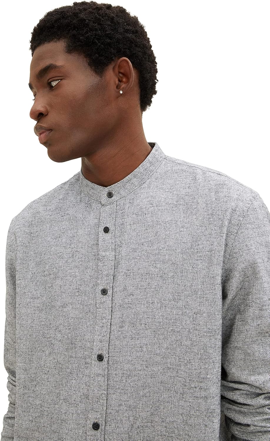 TOM TAILOR Denim Herren Slim Fit Hemd XXL 30699 - Soft Light Beige Structure, XXL 30699 - Soft Light
